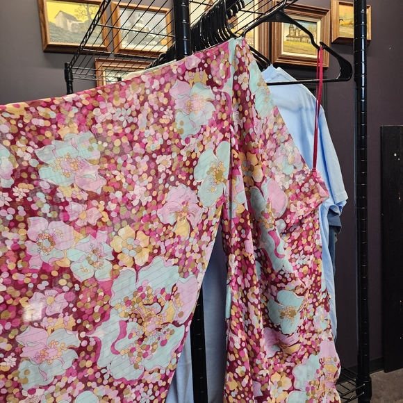 VIEW One Shoulder Assymetric Ruffle Blouse M - Picture 3 of 5